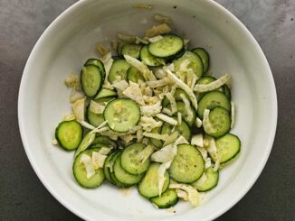 komkommer venkel salade